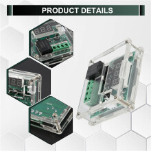 W1209 12V Digital Temperature Controller Board -50-110C Electronic Temperature Temp Control Module (1-Pack)