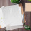 12 Pack Clear Plastic Envelopes  Envelopes Expandable Files Document Folders with Button & String Tie Closure A4 7