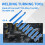 9 Pcs Iron Lathe Brazed Carbide Turning Tool Drill Bit Square Shank  8x8 mm 4