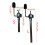 Adjustable Drum Cymbal Holder Metal Drum Arm Stand Rack-long 4