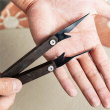 Folding Pottery Carving Tools for Cutting Mud/Punching/Texture Carving DIY Ceramic Clay Cutter Portable Pottery Tools