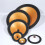 Professional Fabric Speaker Cones Replacement Kit-4 6