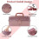 Glitter  &  Tool Storage Box,3-Layer Stackable Carry Tackle Box Sewing Box Organizer for Art 9