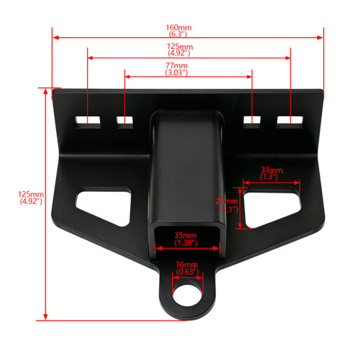 Multipurpose Carbon Steel Trailer Hitches Universal For Various 2