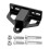 Multipurpose Carbon Steel Trailer Hitches Universal For Various 5