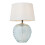 Litecraft Nina Ripple Glass Table Lamp - Blue 1