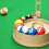 Billard Pool Ball Rack Training Billard Pool Zubehör-Hellgelb 10