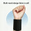 Polyester Wristband Breathable Elastic Support-Dark Grey 7