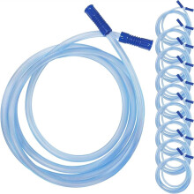 10 Pack Extended Suction Connection Tube, 80in Suction Tubing - Replacement Tubing for 8mm Standard Interface Devices