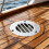 Professional Marine Deck Drain Antislip 316-without screws 6
