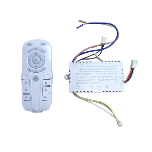 Fan Light Remote Control QH007 Ceiling Fan Light  Inverter Ceiling Fan Lights Remote Control & 2.4G Driver Controller