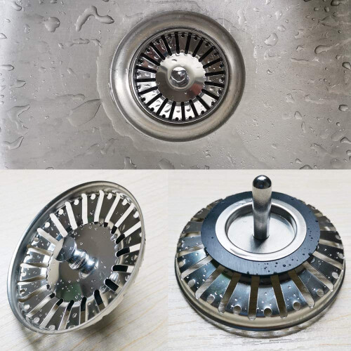 84mm Køkkenvask Si i Rustfrit Stål - Perfekt Vasktilbehør 2