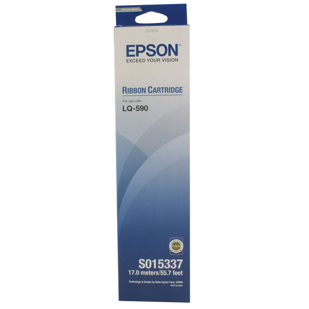Epson Sidm Ribbon Cartridge C13s015337 Black