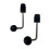 Multiple Angles Drum Cymbal Mount Adjustable Cymbal Holder-40mm 8