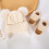 Adorable Knitted Bear Cap With Matching Socks Acrylic-Brown 8