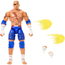 WWE Elite Collection Street Fighter Batista As Sagat Wrestling Action Figure