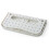 White Wall Mounted Shoe Rack Plastic Organiser 1