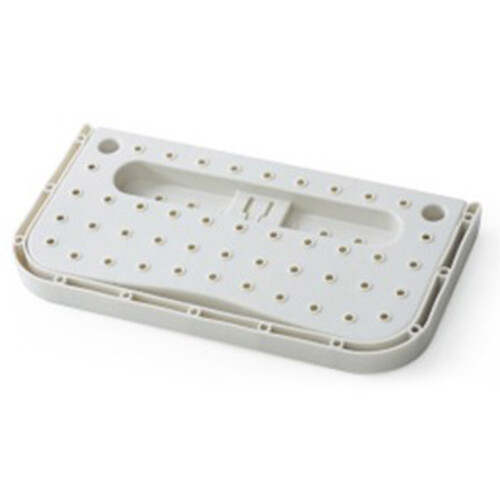 White Wall Mounted Shoe Rack Plastic Organiser