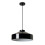 Litecraft Kye Ceiling Pendant Light - Glossy Black 1