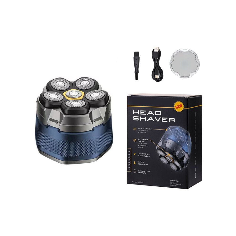Electric  Shavers for Bald Men 6D Magnetic Shavers Hair Trimmer Rechargeable LED Display Beard Shavers
