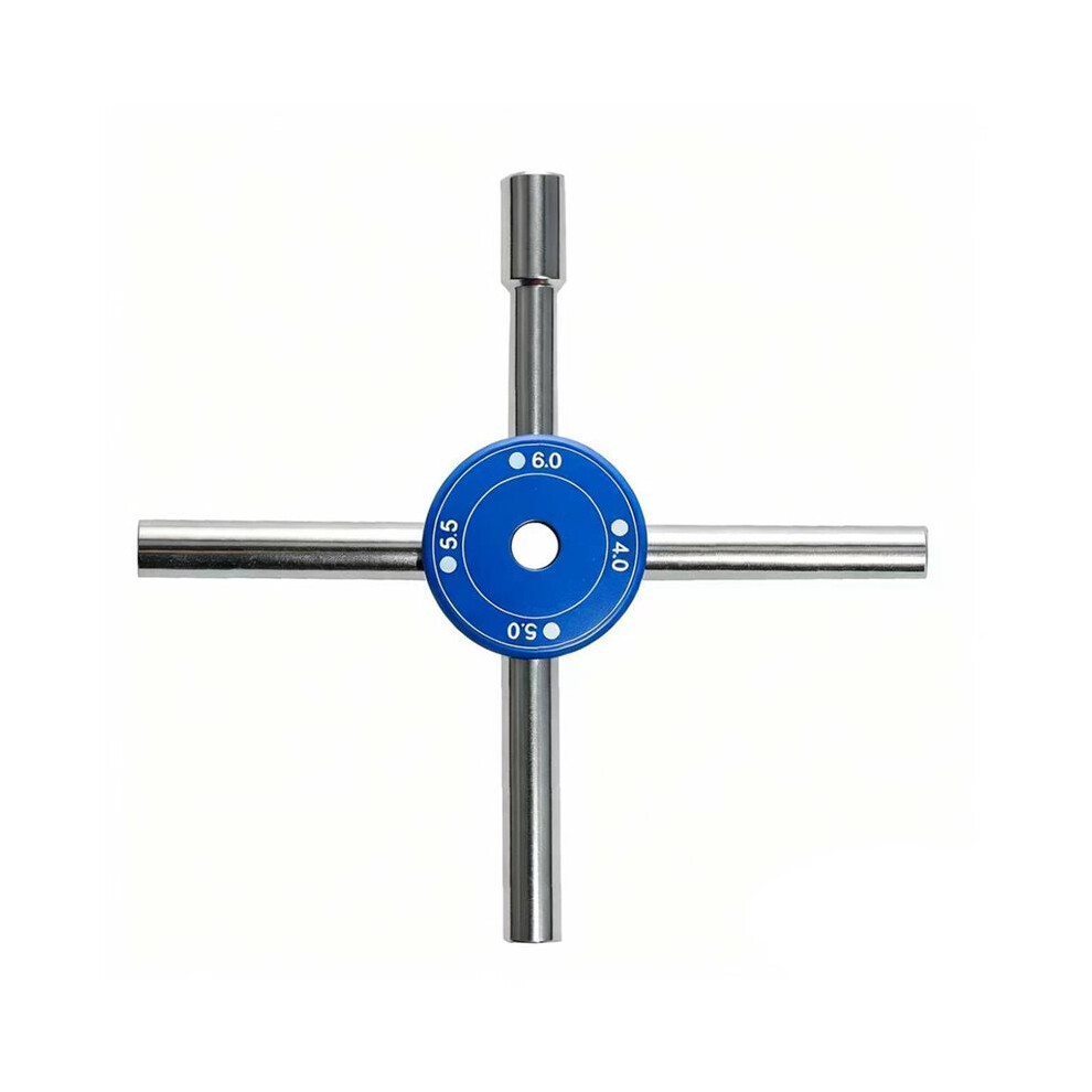 1Pcs 4.0Mm 5.0Mm 5.5Mm 6Mm Inner Hexagon Spanner Socket Wrench 4 In 1 Multifunction Repair Tool For Rc Drone 4711114152252