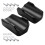2 Pcs Rollator Armrest Pad Upright Walker Forearm Pads Black Walker Handle Cushions Stand  Rollator Accessories 1