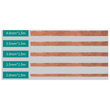 Desoldeerlint met Lage Residu, Soldeerontspinner, Soldeerverwijderaar, 1,5 M, 2,0 mm-4,0 mm Tinstrip voor Solderen
