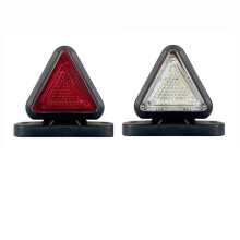 Doppelseitige LED-Seitenmarkierungsleuchte, Dreieckige Brems- und Rückleuchte für LKW, Anhänger, Lkw, Pickup und Wohnmobil