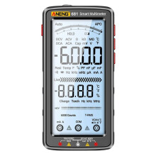 ANENG Full-Screen Rechargeable Digital High-Precision Automatic Range Anti-Burning Multimeter for Electricians