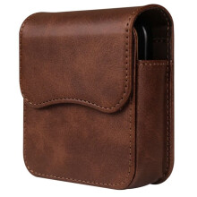 Étui Ceinture en Cuir Marron pour Moto Razr 40/40 Ultra et pour Z Flip 3, Flip 4, Flip 5 et Flip 6