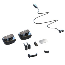 Ladestation mit 2 X 800 MAh Ladeadapter, Reisefreundliches Design, Netzteil-Zubehör für für Meta Glasses