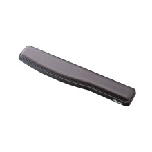 Fellowes gel pad in front of keyboard Premium graphite