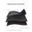 Shaver Carry Case With Reinforced Stitching And Soft-Black 5