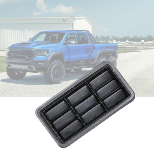 Vehicle Rear Vent Black Plastic Works With 2010 Through 2018 1