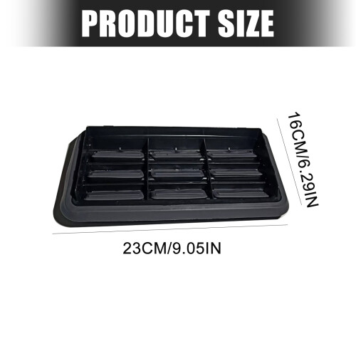 Vehicle Rear Vent Black Plastic Works With 2010 Through 2018 2