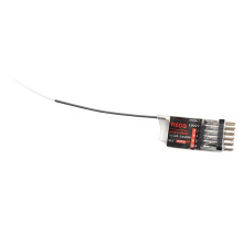 Receptor Radiolink R6DS 2.4G 6CH DSSS para Transmissor AT9 AT9S AT10 II, Receptor de Drone com Antena Dupla SBUS PPM PWM