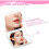 Black 5X Magnifying Makeup Mirror - Portable Folding Cosmetic Mirror 5