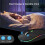 BT5.1+2.4Ghz Wireless Mouse with Mouse Jiggler,Rechargeable 2.4G Mouse, Mouse Mover for USB-Enabled Computer,Black 7