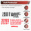 200 Pieces Rubber End Caps Flexible Screw Cap Thread Bolt Protector Caps Covers Black Red Plastic Screw Caps in 9 Size 8