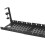 Grille-Câbles Extensible Sans Perçage Sous Bureau avec Support de Multiprise Rétractable à Pince 5