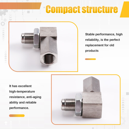 Universal M18x1.5 Car Exhaust Catalyst Rear Oxygen Sensor Spacer 90 Degree  Catalyst Lambda O2 Adapter CEL Fix