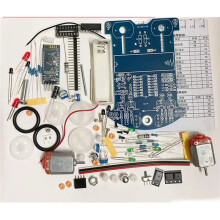 D2-6 Remote Control Car Kit Gravity Induction Tracking Obstacle Avoidance Microcontroller Car Welding