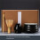 Japanese Matcha Tea Set Matcha Tea Making Tool Tea Set Indoor Drinking Tea Making Tool Accessories Black Pottery 2
