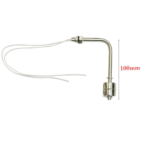 10pc 75/100/150mm Stainless Steel Float  Tank Right Angle Water Level Sensor L Type Float  Controller 100MM 1