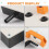 Wire Puller Handheld Wiring Tools 8mm Tugger Multifunctional for Electrician Pipe Narrow Spaces Wall Underground Orange 2
