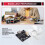 5V Brushless ESC  Brushless Motor Speed Controller Handheld Fan Drive Board with 6 Gears Speed Adjustable 4