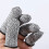 100 PCS Finger Cots Cut Protector for Kitchen, Work, Sculpture, Anti-Slip, Reusable 5