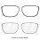 Myopia Lenses Frame for INMO GO3  Glasses, Optical Frame with Storage Box and Cleaning Cloth Accessories 2