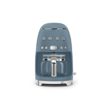 Smeg Retro 50s Style 1.4L Drip Coffee Machine, Auto Start, Keep Warm Function, Storm Blue, DCF02SBMUK