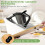 Sliding Mat for Kitchen Appliances - Coffee Machine Base, Rolling Tea Table Tray,Sliding Pad for Kitchen Appliances 5